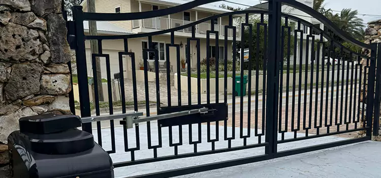 Swing Gate Opener with Keypad Prairie Village