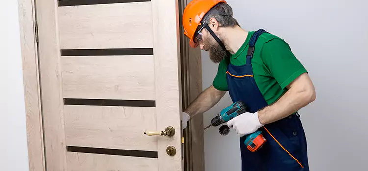 Replace Internal Door Handle with Lock Prairie Village